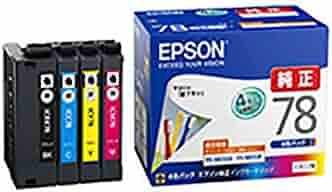 EPSON - エプソン　インク　78シリーズ　4種 Amazon.co.jp: エプソン 純正 インクカートリッジ 歯ブラシ